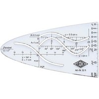 WEDO Parabelschablone transparent von WEDO