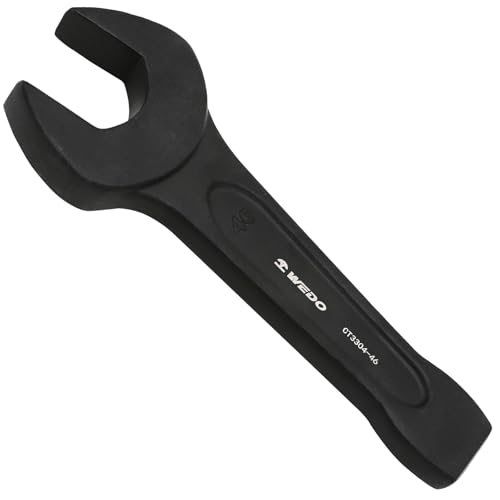 WEDO Schlag Einmaulschlüssel mit offenem Ende,Einmaul-Kraftschlüssel,SW 30mm,Länge 190mm,Einmaulschlüssel,Schraubenschlüssel,Verschleißfestigkeit,40 Chromstahl,DIN 133 WEDO Schlag Einmaulschlüssel mit offenem Ende,Einmaul-Kraftschlüssel,SW 30mm,Länge 190mm,Einmaulschlüssel,Schraubenschlüssel,Verschleißfestigkeit,40 Chromstahl,DIN 133 von WEDO