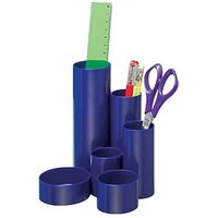 WEDO Stiftehalter Junior Butler blau ABS-Kunststoff 6 Fächer 13,5 x 12,0 x 14,8 cm von WEDO