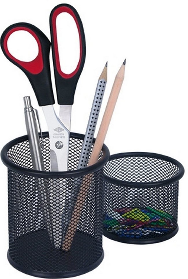 WEDO Tischaufsatz Köcher Set Office 2-er schwarz (12 Stück) WEDO Tischaufsatz Köcher Set Office 2-er schwarz (12 Stück) von WEDO