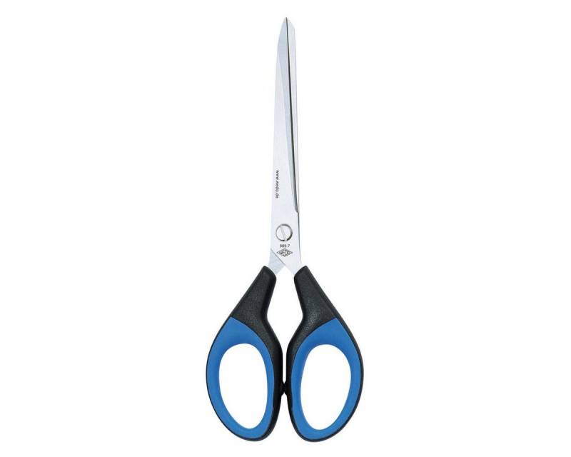 WEDO Universalschere WEDO Schere Soft-Cut, spitz, L„nge: 180 mm, schwarz/blau von WEDO