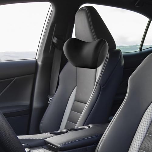 WEDSLK Autositze Kopfstütze und Lendenkissen für VW T-Cross T Cross, Lendenkissen Memory Foam Lendenwirbelstützkissen, Nackenkissen,Black-Headrest WEDSLK Autositze Kopfstütze und Lendenkissen für VW T-Cross T Cross, Lendenkissen Memory Foam Lendenwirbelstützkissen, Nackenkissen,Black-Headrest von WEDSLK
