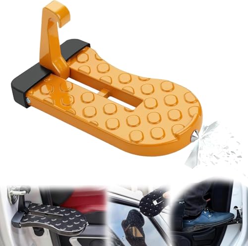 WEDSLK Klappbarer Auto Türpedal für Mercedes Benz ML 350 ML350, Auto Türstufe, Auto Pedale, Türstufe Trittbretter mit U Haken Verriegelung,B-Orange WEDSLK Klappbarer Auto Türpedal für Mercedes Benz ML 350 ML350, Auto Türstufe, Auto Pedale, Türstufe Trittbretter mit U Haken Verriegelung,B-Orange von WEDSLK