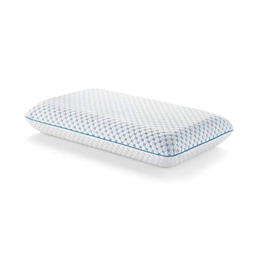 WEEKENDER Ventilated Gel Memory Foam Pillow with Reversible Cooling Cover – Two-Sided for All-Season Comfort – Washable Cover - Queen von WEEKENDER