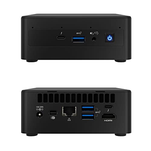 Intel NUC 11 Pro NUC11PAHi7 Panther Canyon Home & Business Mini-PC Mini-Desktop Intel® Core™ i7-1165G7 Prozessor der 11. Generation 2,8 GHz – 4,7 GHz Turbo,4 Kerne,8 Threads(8 GB RAM, 256 GB SSD) von WEELIAO