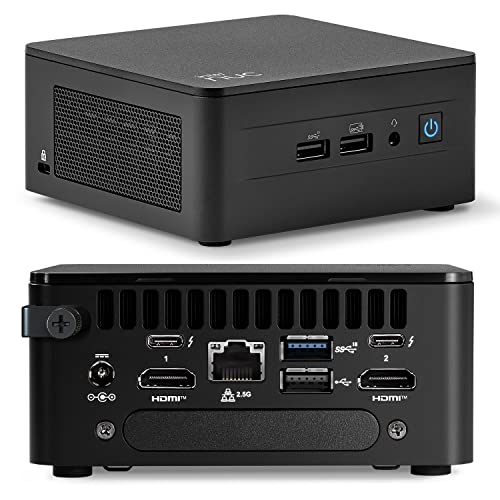 Intel NUC 13 Arena Canyon Der Neue Mini-PC der 13A-Generation NUC13ANHi5, 16 GB RAM DDR4, Mini-Desktop-SSD PCIe mit 512 GB/HTPC Core i5-1340P, 12 Kerne, WiFi 6, Bluetooth 5.3, Windows 11 Pro von WEELIAO