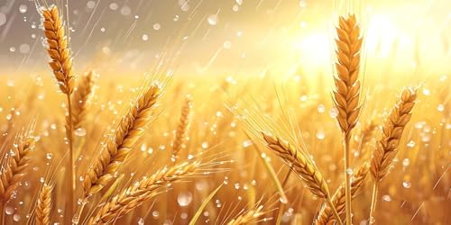 Sonnenuntergang Weizen Malen Nach Zahlen, Malen Nach Zahlen Erwachsene, Handgemalt Ölgemälde Kit für Anfänger mit 6-Pinseln und Acrylfarbe, Paint by Numbers Set für Wandkunst Dekoration 30x60cm Y-7417 Sonnenuntergang Weizen Malen Nach Zahlen, Malen Nach Zahlen Erwachsene, Handgemalt Ölgemälde Kit für Anfänger mit 6-Pinseln und Acrylfarbe, Paint by Numbers Set für Wandkunst Dekoration 30x60cm Y-7417 von WEEPEF