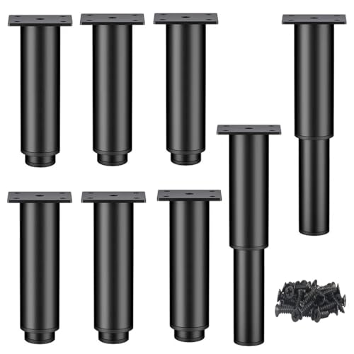 Möbelfüße Verstellbar, 8 Stück Schrank Verstellbare Beine 12cm-18cm Füße für Möbel,Höhenverstellbar Schrankfüsse Füße für Möbel Stühle Tisch Schrank Schreibtisch Sofa Möbelbeine (12cm-18cm, Pack, 8) Möbelfüße Verstellbar, 8 Stück Schrank Verstellbare Beine 12cm-18cm Füße für Möbel,Höhenverstellbar Schrankfüsse Füße für Möbel Stühle Tisch Schrank Schreibtisch Sofa Möbelbeine (12cm-18cm, Pack, 8) von WEERSTONE
