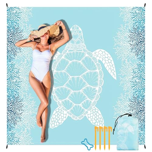 WEFHEF 200X200cm Stranddecke Sandfrei Strandmatte Picknickdecke Sandfeste Sanddecke Sandmatte Strandtuch Picknickmatte Sanddicht Beach Mat Picnic Blanket Camping Decke Strandzubehör XXL Extra groß WEFHEF 200X200cm Stranddecke Sandfrei Strandmatte Picknickdecke Sandfeste Sanddecke Sandmatte Strandtuch Picknickmatte Sanddicht Beach Mat Picnic Blanket Camping Decke Strandzubehör XXL Extra groß von WEFHEF