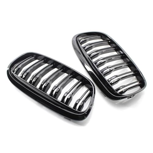 WEFOLCC Frontgrillgitter Schwarzer Frontstoßstangengrill Für B&MW 2er F45 5-Sitzer Active Tourer Und 7-Sitzer F46 Gran Tourer 2014-2017 Front Kühlergrille WEFOLCC Frontgrillgitter Schwarzer Frontstoßstangengrill Für B&MW 2er F45 5-Sitzer Active Tourer Und 7-Sitzer F46 Gran Tourer 2014-2017 Front Kühlergrille von WEFOLCC