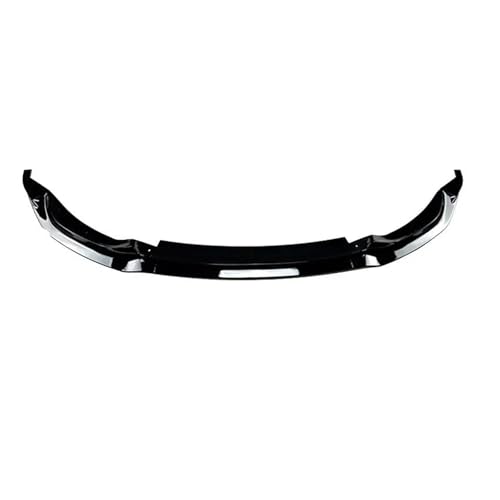 WEFOLCC Für B&MW F80 M3 F82 F83 M4 2015-2020 Frontstoßstange Spoilerlippe Splitter Body Kit Frontschaufel Frontschürze Lippe Frontspoiler(Glossy Black) von WEFOLCC