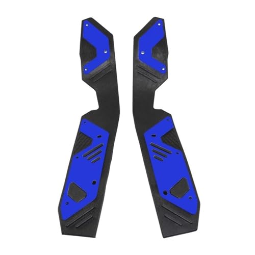 WEFOLCC Motorrad Fußstütze Trittbrett Trittbretter Pegs Anti-Rutsch-Fußmatten Pedal Für ADV 160 2022 2023 Motorrad Pedale(Blue) von WEFOLCC