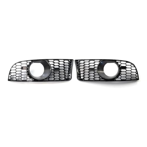 WEFOLCC Nebelscheinwerfer-Ersatzgitter Für Die Vordere Stoßstange Unten Für B&MW 3er-Reihe E90 E91 E92 E93 M3-Stil 2006-2011 1 Paar Front Kühlergrille(with Holes) von WEFOLCC