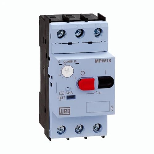 WEG 12429368 MPW18-3-D016 Motorschutzschalter einstellbar 1.6 A 1 St. WEG 12429368 MPW18-3-D016 Motorschutzschalter einstellbar 1.6 A 1 St. von WEG