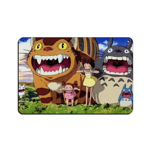 WEHGE Anime My Neighbor Totoro Poster (12) Blechschild, Vintage, Metall, Pub, Club, Café, Bar, Zuhause, Wandkunst, Dekoration, Poster, Retro, 20 x 30 cm von WEHGE