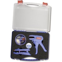 Weicon tools 52880002 Crimp-Set 402teilig Aderendhülsen 0.5 bis 6 mm² Inkl. Abisolierzange, Inkl. a von PCE