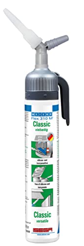WEICON 13305200 Flex 310 M grau 200 ml Presspackdose Kleb-und Dichtstoff von WEICON