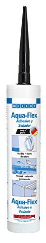 WEICON 13701310-36 Aqua-Flex 310ml schwarz Gummiband zur Abdichtung von WEICON