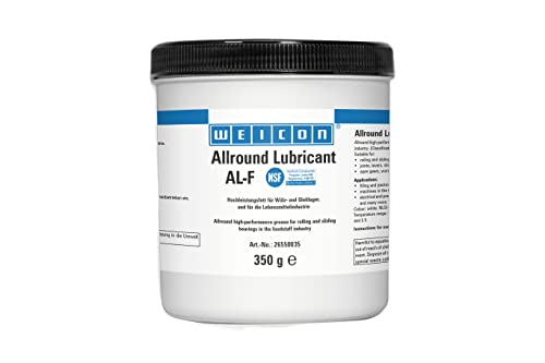 WEICON AL-F Hochleistungsfett 350 g | lebensmittelechtes Mehrzweckfett für Gelenke, Gleitlager u. v. m. von WEICON