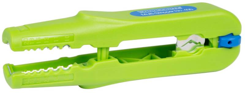 WEICON Abisolierzange Multi-Stripper No. 400 Green Line, Multifunktionell mit 4 Funktionen, TÜV-zertifiziert von WEICON