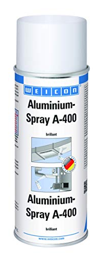 WEICON Aluminium-Spray A-400 brillant 400 ml Metall Rostschutz & Korrosionsschutz von WEICON