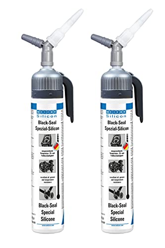 WEICON Black-Seal 200 ml 2er-Set | Silikonkleber | vielseitige Dichtmasse | schwarz WEICON Black-Seal 200 ml 2er-Set | Silikonkleber | vielseitige Dichtmasse | schwarz von WEICON