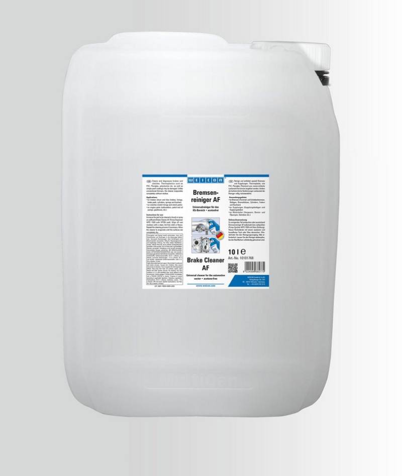 WEICON Bremsenreiniger AF Universalreiniger für den Kfz-Bereich Bremsenreiniger (1x Kanister, [- Kanister acetonfreier Universalreiniger) von WEICON