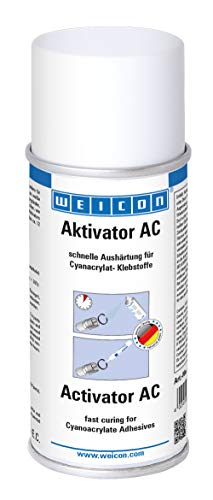 WEICON CA-Aktivator AC Spray 150 ml Aushärtungsbeschleuniger farblos von WEICON