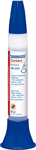 WEICON Contact VM 2000 Cyanacrylatklebstoff 30g, Metallverklebungen aller Art von WEICON
