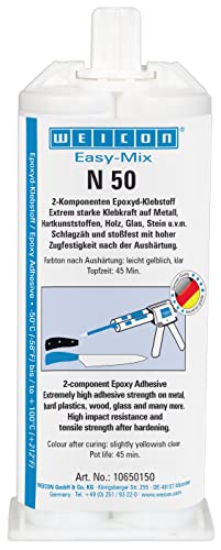 WEICON Easy-Mix N50 50ml Epoxyd-Klebstoff für Industrie, Metall, Kunststoff uvm. von WEICON