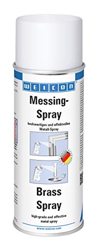 WEICON Messing-Spray 400ml hochwertige und effektvolle Metallbeschichtung von WEICON