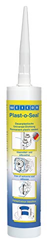 WEICON Plast-o-Seal 300g Kartusche hitzefeste Dichtmasse für Papierdichtungen von WEICON