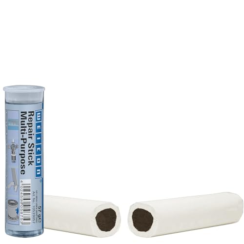 WEICON Repair Stick Multi-Purpose 57 g, Powerknete, Universal Epoxidharz Knete, 2 Komponenten Reparaturknete, altweiß von WEICON