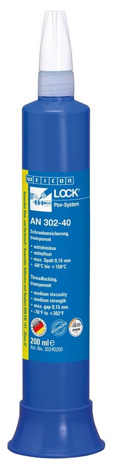 WEICON Schraubensicherung WEICONLOCK® AN 302-40 Schraubensicherung, mit DVGW-Zulassung von WEICON