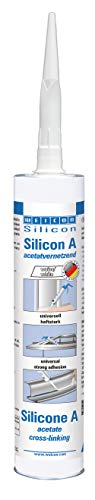 WEICON Silicon A 310 ml weiß | dauerelastisches Silikon von WEICON