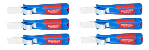 WEICON TOOLS Kabelmesser No. 4-28 H 6er Set/Abisolierbereich 4-28 mm/inkl. Hakenklinge, Blau, 6-50054328 WEICON TOOLS Kabelmesser No. 4-28 H 6er Set/Abisolierbereich 4-28 mm/inkl. Hakenklinge, Blau, 6-50054328 von WEICON