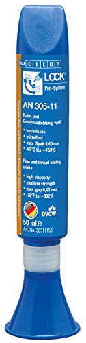 WEICONLOCK AN 305-11 50 ml, Rohr-und Gewindedichtung | Trinkwasser-Zulassung von WEICON