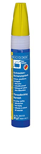 Weicon 30021030 Schraubensicherungslack 30g gelb – Schrauben-Sicherung & Korrosionsschutz von WEICON