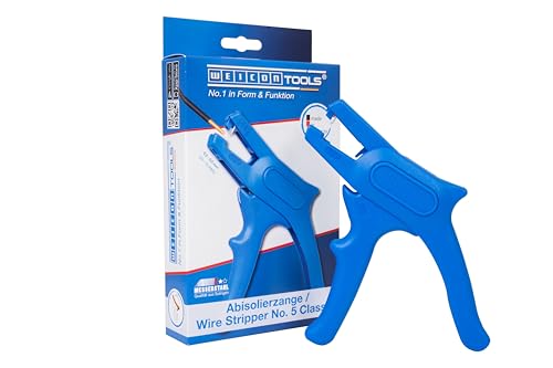 WEICON TOOLS Automatische Abisolierzange No. 5 Classic, Abisolierer für Kabel von 0,2-6 mm², Made in Germany von WEICON