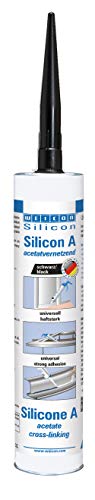 Weicon Silicon A 310 ml schwarz 13003310 von WEICON