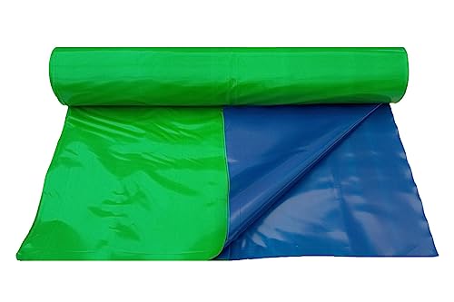 WEIDEA Teichfolie Schwimmteichfolie Gartenteich 6m breit (meterware) blau-grün, 6x10m von WEIDEA