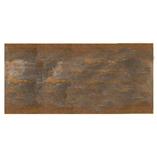 WEIDENPROFI Sichtschutz, Zaunmodul CORTEN-Stahl, Einsatz Rost-Optik, Größe (BxH): 90 x 180 cm von WEIDENPROFI