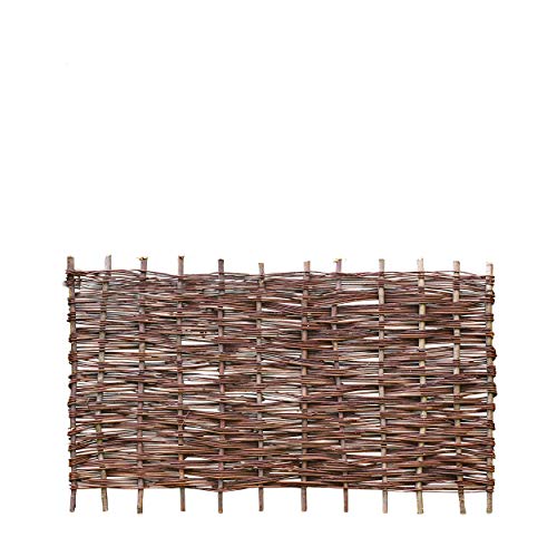 Weidenprofi Sichtschutz, Weidenzaun Modell Klassik, Flechtzaun aus Weide, Größe (BxH): 180 x 90 cm von WEIDENPROFI