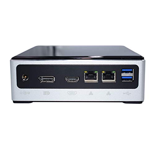 WEIDIAN 10. Generation i7 Desktop-PC Mini-PC Quad Core 10510U 32 GB DDR4 1 TB SSD, 2 LAN, HD, TPC, DP, Mini PC Computer, Dualband-WLAN, Windows 11 Pro Linux Mini-Desktop-Computer von WEIDIAN