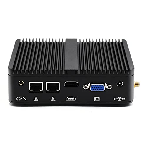 WEIDIAN Lüfterloser Mini PC Industrie PC Celeron J4125 DDR4 32GB RAM 512GB SSD 1TB HDD LAN BT4.0 Industrieller Mini PC HD VGA RS232 USB3.0 Industrie Mini PC Windows 11 Pro Mini Industrial Computers von WEIDIAN