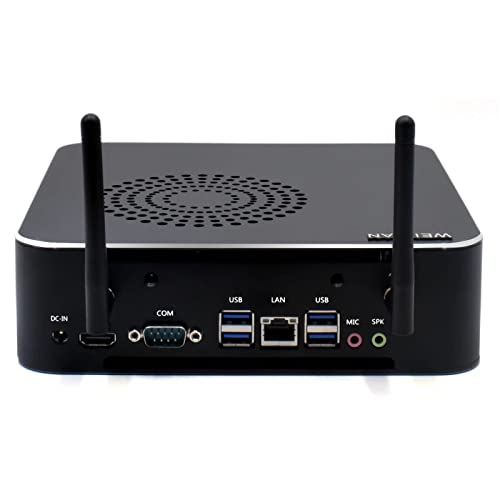 Mini PC Window 11 Pro, Core i5-11400 (bis zu 4,40 GHz) 8GB DDR4 512GB NVMe SSD, 4K@30hz HDMI, Leistungsstarker Mini Computer Gaming Office WiFi6, BT5.0, 4 x USB 3.0, 4 x USB 2.0, Wake on LAN von WEIDIAN