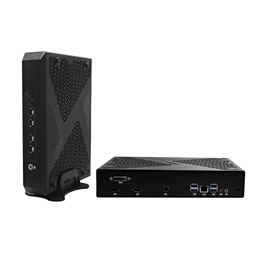 WEIDIAN Gaming Mini PC GTX1650, Gaming Mini Desktop Computer Core i7-10870H, 32G DDR4 512G NVMe SSD, 2T HDD, HDMI 4K@60Hz, DP 8K@60Hz, DVI 2K@60Hz, Triple Display Output, WiFi6, BT5.2, RJ45 LAN von WEIDIAN