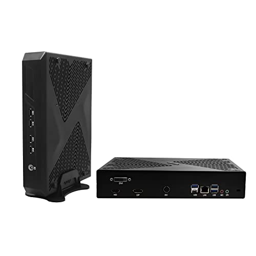 WEIDIAN Mini Gaming Computer, GTX1650 Mini PC, Core i7-11700F, Mini PC 32GB DDR4, 512GB NVMe SSD, HDMI, DP, DVI Triple Display Output, WiFi6, BT5.2, Gigabit Ethernet für Gaming/Lernen/Heim/Büro von WEIDIAN