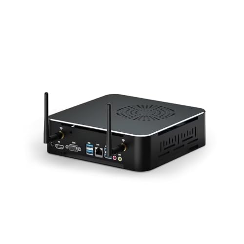 WEIDIAN Windows 11 Pro i9 Mini PC, Micro PC 8 Core 16 Thread(bis zu 5,2 GHz), Mini Desktop PC 16GB RAM 512GB SSD, Unterstützt 2,5 Zoll SATA HDD/SSD, HD, VGA, WiFi-6, BT 5.2 Business Klein PC von WEIDIAN