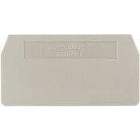 Weidmüller 1608830000-1 Abschlussplatte Passend für (Details): zdu, zpe 4/4 an Beige 1 St. von WEIDMULLER